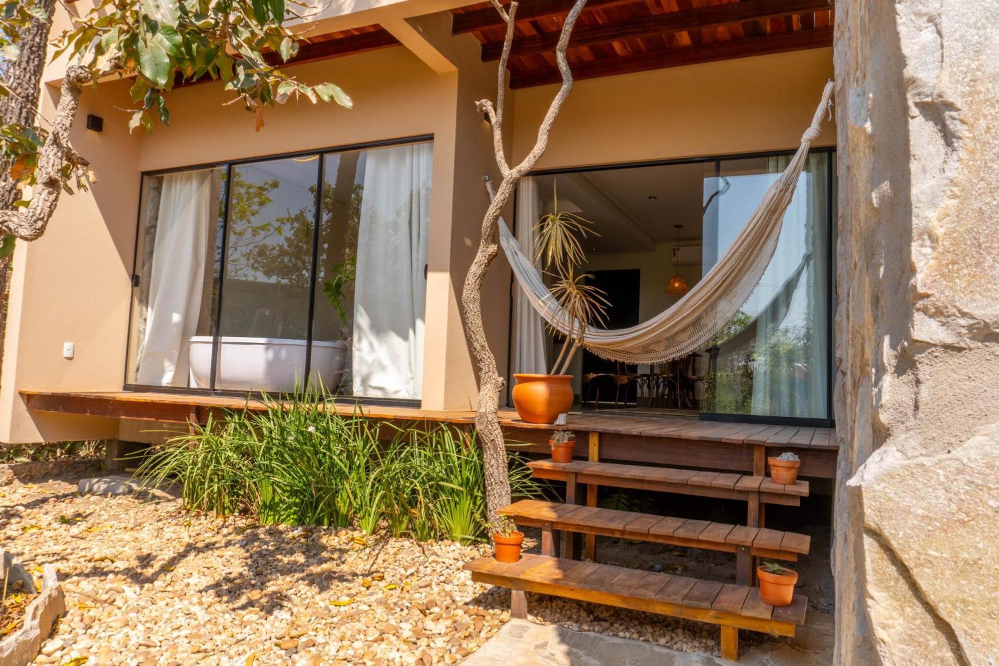 Lofts Lobo Guara Villa Alto Paraíso de Goiás Bagian luar foto
