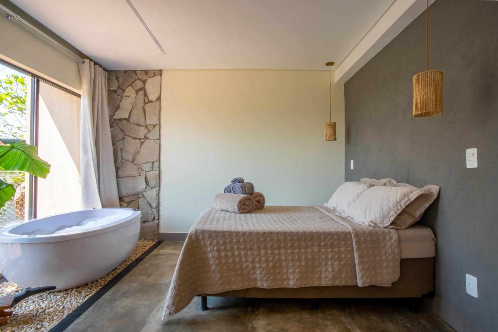 Lofts Lobo Guara Villa Alto Paraíso de Goiás Bagian luar foto